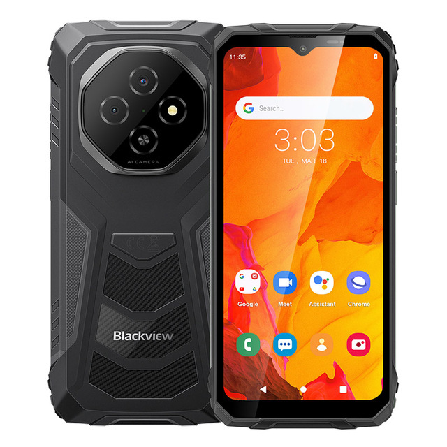 Blackview Fort 1 Rugged Phone Android 15 Best 4g Nfc Ip68 Phone Mobile 5.65 Inches Cell Inch Smart Phones 256GB