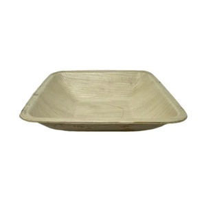 Areca ชามแบบใช้แล้วทิ้งทรงสี่เหลี่ยมจัตุรัสขนาด4.5นิ้วสำหรับงานปาร์ตี้ - Product Image 1