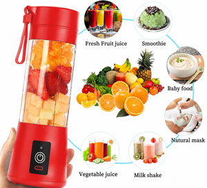 Hot Sale Wireless Portable Blender Personal Juicer Mixer Smoothie Cup Easy Ice Crushing For <b>Outdoor</b> Camping Fishing Trip - Product Image 2