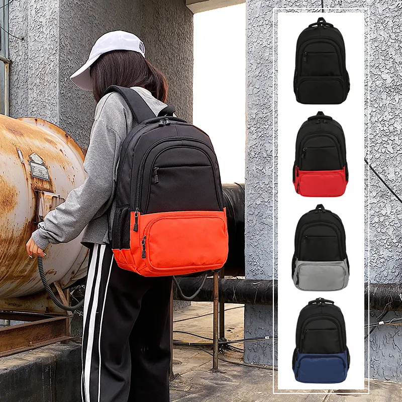 OMASKA Wholesale Bookbags cheap School Rucksack Teenagers Men 18 Inch School Bag