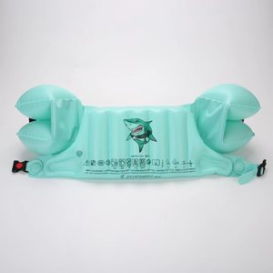 Qicaibei Children's <b>Inflatable</b> Swimming <b>Float</b> Belt Pink Buoyancy Aid For Water Play - Product Image 4