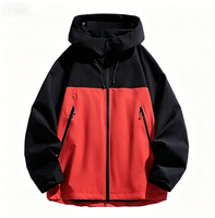 Veste imperméable de haute qualité pour l'extérieur avec membrane TPU 10000 mmH2O, coupe-vent, à capuche, pour homme