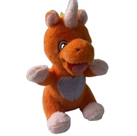 Nouveaux jouets en peluche douce personnalisés en forme d'animal, licorne orange, anime