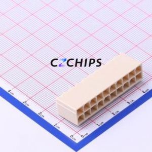 4-5099-7 Wire-to-Board Pin Header Through hole Component (THT),P=4.2mm Connector 2x10P 4.2mm Through Hole 20P - Product Image 2