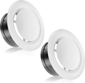 ABS tondino feritoia <span class=keywords><strong>aria</strong></span> condizionata <span class=keywords><strong>aria</strong></span> condizionata griglie di plastica deodorante valvola a disco - Product Image 2