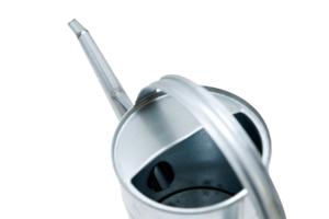 บัวรดน้ำโลหะชุบสังกะสี3L กระป๋องอุปกรณ์สำหรับพืชสวนกลางแจ้งในร่มที่มีด้ามจับและพวยกา - Product Image 5