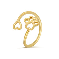 20Pps/ensemble en acier inoxydable créatif été plage pied anneau plaqué or 18 carats pied anneau ouvert queue réglable orteil anneau