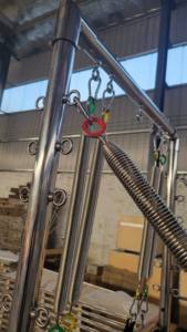 Équipement de réformateur de Pilates demi-trapèze en aluminium avec logo personnalisé à bas prix avec tour pour l'<span class=keywords><strong>exercice</strong></span> de Fitness en studio - Product Image 6