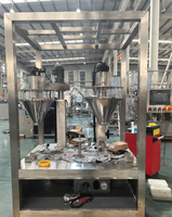 Ligne de mise en conserve de remplissage de lait en poudre écrémé pour bébé automatique directe d'usine ligne de production de remplissage de poudre de café de protéine de lactosérum