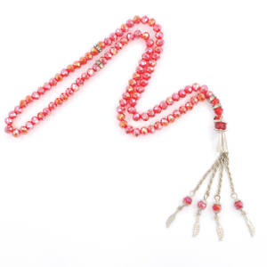 Collier de prière catholique en perles de chapelet, bijoux religieux, perles de chapelet catholiques en gros, islamique, musulman - Product Image 5