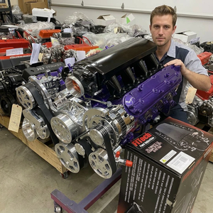 Moteur Ls Supercharge LSX 376 V8 6.0L refroidi par eau, 4 temps, multicylindres, démarrage électrique, norme EPA Tier 2, moteur de haute performance - Product Image 1
