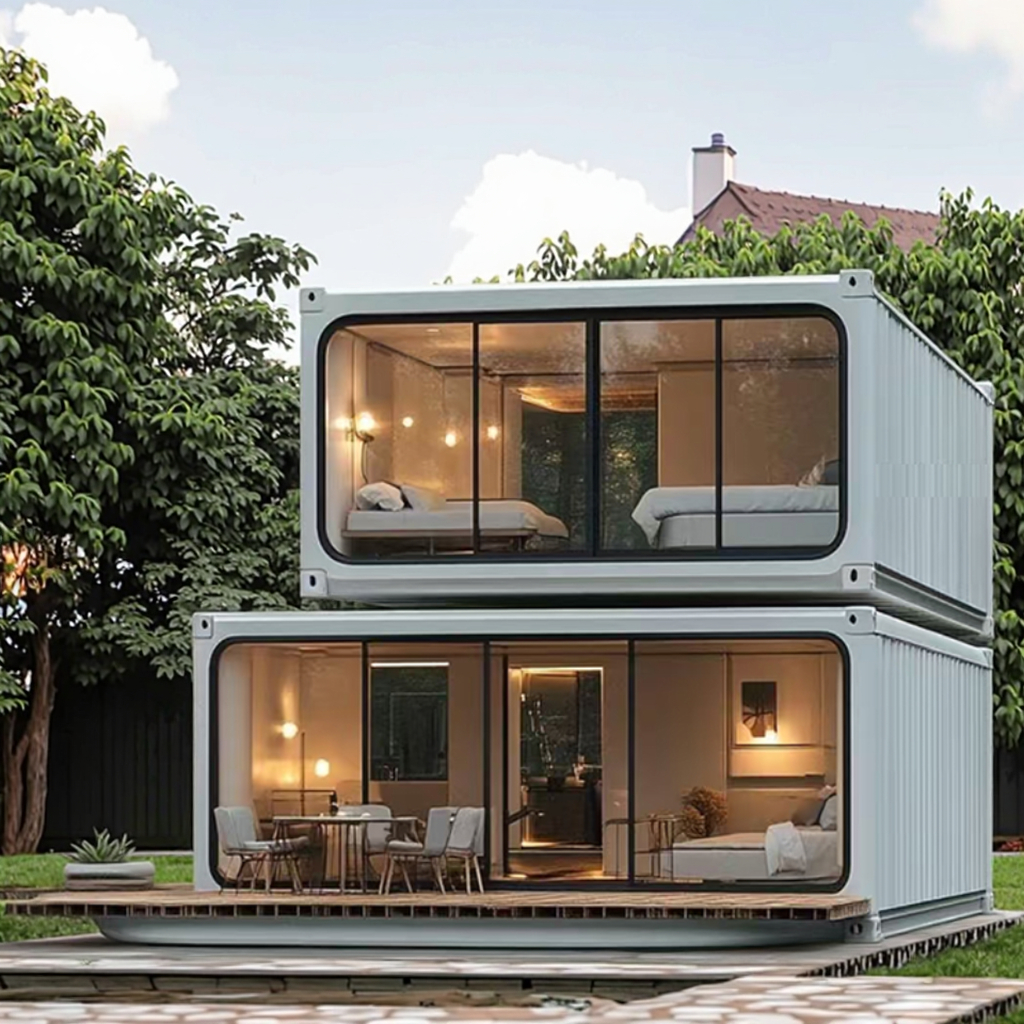 Modern Popular Prefab Capsule Hotel Granny Flat House Apple Pod Cabin With Bedroom Bathroom Kitchen 1