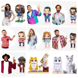 Figuras Personalizables de Bloques de Construcción, Retrato DIY, Muñeco de Mascota, Juguete de Dibujos Animados para Cumpleaños, Modelo de Plástico, Envío Transfronterizo - Product Image 5