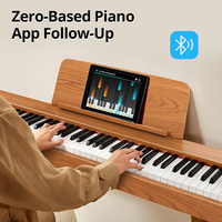 TERENCE P37 Digital Piano 88 Keys Weighted for Music Education Professional Grade Electric Piano Keyboard Full Size