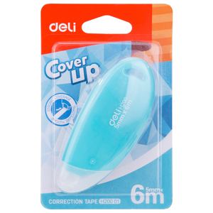 Ruban correcteur Deli EH20001 rose pour les étudiants, ruban correcteur lisse et abordable pour l'élimination des mots portables, haute qualité - Product Image 4