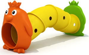 Enfants en plastique extérieur intérieur coloré préscolaire chenille elfes tunnel pour tout-petits elfes tunnel - Product Image 4