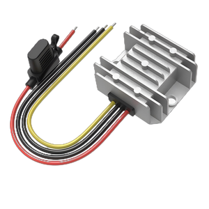 Đầy đủ điện 3A 36W 24V đến 12V <span class=keywords><strong>DC</strong></span> chuyển đổi với cầu chì cho xe nâng, Cần cẩu, dẫn ánh sáng, có CE,FCC, RoHS giấy chứng nhận hỗ trợ OEM - Product Image 1