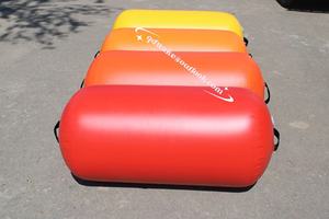 Matelas de gymnastique gonflable en PVC personnalisé, type tonneau, inspiré de Yogini, pour entraînement de fitness et de gymnastique - Product Image 3