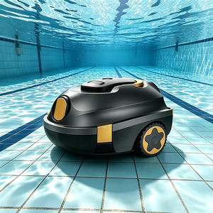 Limpiador <span class=keywords><strong>de</strong></span> Piscinas Robótico Comercial con Control Remoto, Recargable, Automático, Inteligente, con Succión Ecológica, Herramienta <span class=keywords><strong>de</strong></span> Limpieza <span class=keywords><strong>de</strong></span> Piscinas - Product Image 5