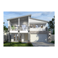 Importable — villa Duplex moderne, fournitures d'usine en chine, design de maison prédestinée au modèle de luxe modulaire