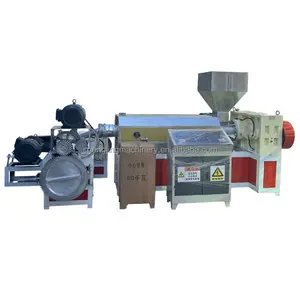 Residuos PP/PE/LDPE/HDPE/BOPP película y bolsa tejida granulador de plástico/peletización/granulación/máquina de reciclaje