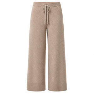 <span class=keywords><strong>Pantaloni</strong></span> Larghi <span class=keywords><strong>in</strong></span> Maglia di Cashmere per Donna, Morbidi <span class=keywords><strong>Pantaloni</strong></span> <span class=keywords><strong>con</strong></span> Coulisse, <span class=keywords><strong>Vita</strong></span> Elastica, <span class=keywords><strong>Pantaloni</strong></span> da Casa, Abbigliamento <span class=keywords><strong>in</strong></span> Maglia per Autunno e Inverno - Product Image 1