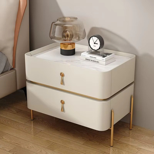 Table <span class=keywords><strong>de</strong></span> <span class=keywords><strong>chevet</strong></span> <span class=keywords><strong>de</strong></span> luxe blanc crème bon marché <span class=keywords><strong>Tables</strong></span> <span class=keywords><strong>de</strong></span> <span class=keywords><strong>chevet</strong></span> à tiroirs simples en bois massif avec pieds en or Table <span class=keywords><strong>de</strong></span> <span class=keywords><strong>chevet</strong></span> pour meubles <span class=keywords><strong>de</strong></span> chambre à coucher - Product Image 1