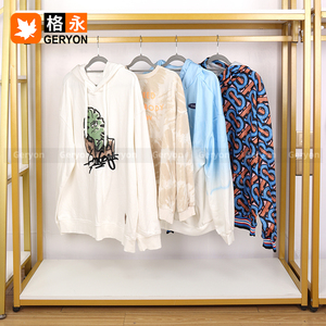 Geryon Felpa con Cappuccio Leggera Premium da Uomo Vintage di Seconda Mano, Pullover <span class=keywords><strong>Sottile</strong></span> Usato per Esportazione (Bulk Ukay) - Product Image 3