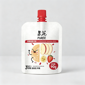 Bolsa Doypack Personalizada con Boquilla, Resellable con Tapa, Grado Alimenticio, Resistente a Niños, Alta Barrera, para Envasado de Alimentos para Bebés y Puré de Frutas, BRC - Product Image 6