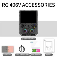 Consola de Juegos Portátil ANBERNIC RG406V con Android 13, Conexión Inalámbrica WIFI, Pantalla Táctil IPS de 4 Pulgadas y 960x720, 128 GB de Juegos Integrados