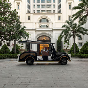Legittima auto turistica retrò di lusso da 5-14 posti su strada, auto d'epoca d'epoca, auto di accoglienza VIP Club di fascia alta - Product Image 4