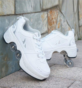 Roller ShoesWheels Rounds de chaussures de course Patins à roulettes Chaussures pour chaussures de patinage unisexes - Product Image 6