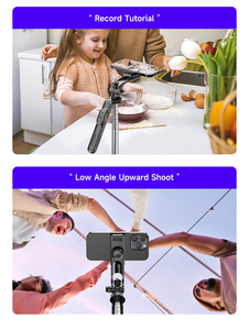 Trípode Estable F05, Palo Selfie con Disparo Equilibrado y Estable, 360 ° Teléfono Celular con Disparo Panorámico para Grabación de Video - Product Image 5