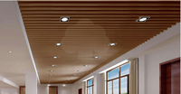 Plaques de plafond en alliage d'aluminium de 2,5 pouces de diamètre, fabriquées en Chine, pour hôtels et hôpitaux - Décoratives haut de gamme, ignifuges et anticorrosion