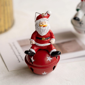 Wholesale Price Snowman Santa Claus and Elk <b>Christmas</b> Bell Pendants for <b>Christmas</b> <b>Tree</b> Accessories Fashion <b>Christmas</b> Ornaments - Product Image 2