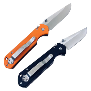 Folding Pocket <strong>Knife</strong> with Liner Lock and Blade and <strong>Reversible</strong> Clip for Everyday Carry Outdoor Use