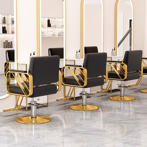 เก้าอี้ตัดผม Z barber Shop แบบหนัง พร้อมปั๊มไฮดรอลิกปรับระดับความสูงได้ - Product Image 5