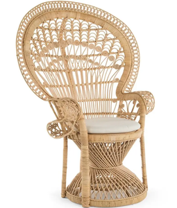 <span class=keywords><strong>Chaise</strong></span> personnalisée Mobilier de salon Canne ronde <span class=keywords><strong>en</strong></span> <span class=keywords><strong>rotin</strong></span> Chaises de canapé <span class=keywords><strong>en</strong></span> bambou <span class=keywords><strong>pour</strong></span> jardin - Product Image 2