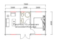 Kits de charpente préfabriquée en bois massif écologique pour villas, maisons en rondins, abris de jardin et de jardinage, et abris à outils, résistants à l'eau