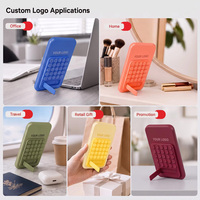 Supporto Adesivo Personalizzato in Silicone Lavabile per Telefono Cellulare, Antiscivolo, da Scrivania e Parete, per Creatori di Contenuti Video