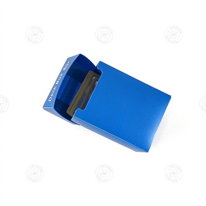 Caja de plástico azul personalizada popular para accesorios de tarjetas coleccionables TCG - Product Image 2