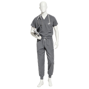 Nuevo Conjunto de Uniforme Quirúrgico Elástico con Cuello en V para Médico y Enfermera - Product Image 2