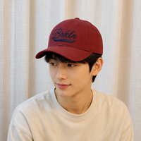 Casquette Souple OEM Brodé Style Vintage à Calotte Profonde Grande Taille avec Lettres pour Hommes et Femmes