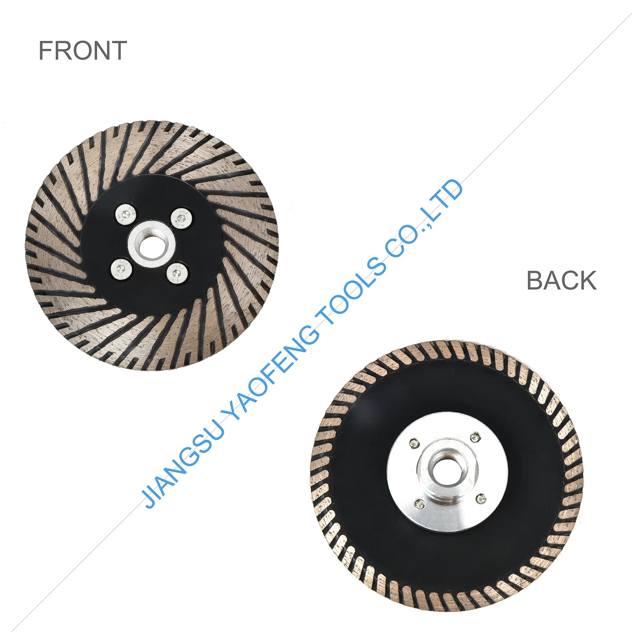 115 Mm Diamond Flens Snijden Graniet Circulaire Diamond Turbo Zaagblad Voor Slijpen Beton Marmer