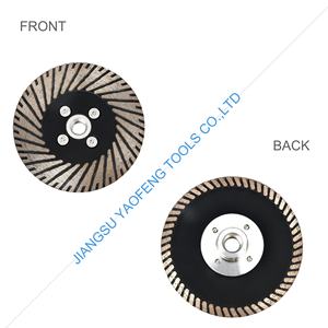 Lame de scie Turbo circulaire <span class=keywords><strong>diamant</strong></span> 115 mm pour le meulage du béton et du marbre - Product Image 1