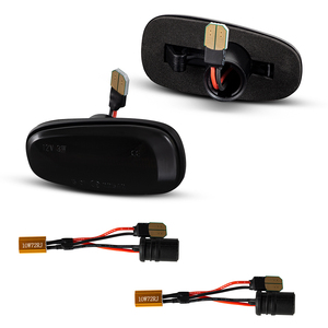 Đèn xi nhan <span class=keywords><strong>LED</strong></span> dạng khói, đèn báo rẽ bên hông chắn bùn trước dành cho phụ kiện Opel Zafira A Astra G - Product Image 3