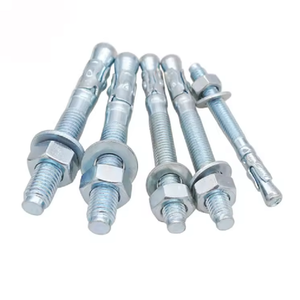 M6 M8 M10 M12 M14 M16 M18 M20 M24 Chevilles <span class=keywords><strong>d</strong></span>'<span class=keywords><strong>ancrage</strong></span> murales en acier au carbone zingué pour béton, type cale, à expansion - Product Image 5