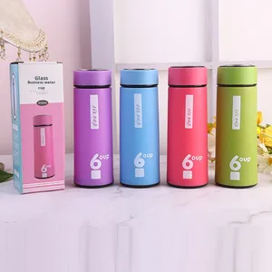Tazze Regalo Pubblicitarie All'Ingrosso, Bottiglie d'<span class=keywords><strong>Acqua</strong></span> in Vetro Bianco <span class=keywords><strong>di</strong></span> Alta Qualità, Tazze Creative per Eventi, Tazze Commemorative Festive a Doppio Strato - Product Image 2