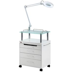HICOMED Chariot à outils Chariot à meubles pour salon de beauté Chariot à beauté ultra-violent à LED Chariot médical multifonctionnel - Product Image 1