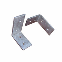 Support d'angle en acier métallique personnalisé OEM à 3 côtés pour cadre de lit, équerre pour cadre de lit design